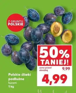 Kaufland Śliwki podłużne 1 kg Kaufland oferta