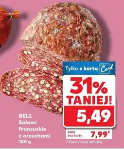 Kaufland Salami francuskie z orzechami Bell oferta