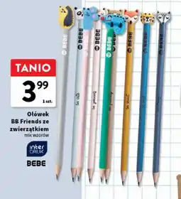 Intermarche Ołówek BB Friends ze zwierzątkiem oferta