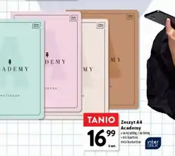 Intermarche Zeszyt A4 Academy oferta