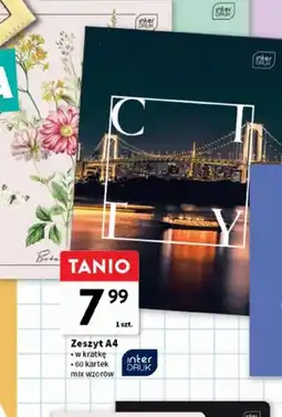 Intermarche Zeszyt A4 Interdruk oferta