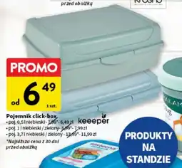 Intermarche Pojemnik click-box Keeeper oferta