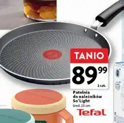 Intermarche Patelnia do naleśników Tefal So'Light oferta