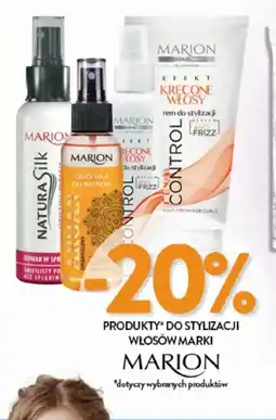 Intermarche Produkty do stylizacji włosów marki Marion oferta