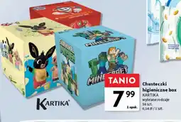 Intermarche Chusteczki higieniczne box Kartika oferta