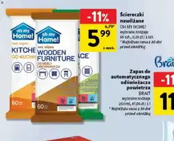 Intermarche Sciereczki nawilżane Oh My Home oferta
