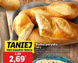 Lidl Bułka paryska Lidl oferta