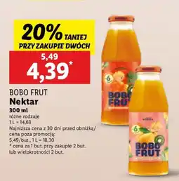 Lidl Nektar Bobo Frut, różne rodzaje oferta