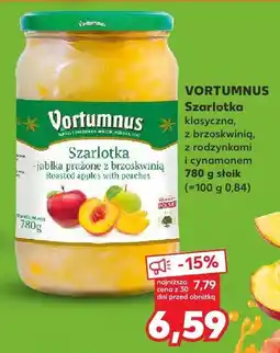 Kaufland Szarlotka klasyczna, z brzoskwinią, z rodzynkami i cynamonem Vortumnus oferta