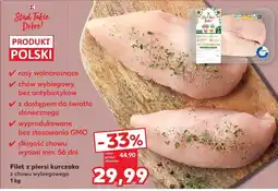 Kaufland Filet z piersi kurczaka z chowu wybiegowego Stąd takie dobre oferta