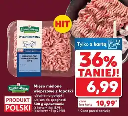 Kaufland Mięso mielone wieprzowe z łopatki Kaufland oferta