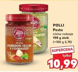 Kaufland Pesto Polli, różne rodzaje oferta