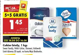 Biedronka Cukier biały Królewski oferta