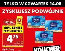 Biedronka Masło Ekstra Mleczna Dolina oferta