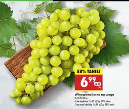 Biedronka Winogrono jasne 1 kg Biedronka oferta