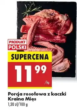 Biedronka Porcja rosołowa z kaczki Kraina Mięs oferta