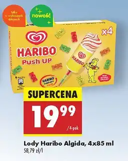 Biedronka Lody Haribo 4-pak Algida oferta
