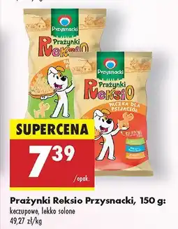 Biedronka Prażynki Reksio lekko solone Przysnacki oferta