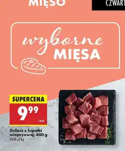 Biedronka Gulasz z łopatki wieprzowej Biedronka oferta