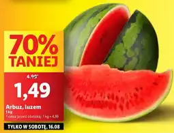 Lidl Arbuz luzem Lidl oferta