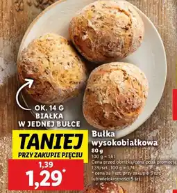 Lidl Bułka wysokobiałkowa Lidl oferta