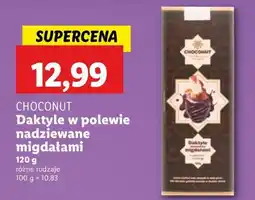 Lidl Daktyle w polewie nadziewane migdałami Choconut oferta