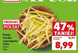 Kaufland Fasolka szparagowa żółta Kaufland oferta