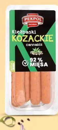 Kaufland Kiełbaski kozackie cannabis Pekpol oferta