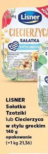 Kaufland Ciecierzyca w stylu greckim Lisner oferta