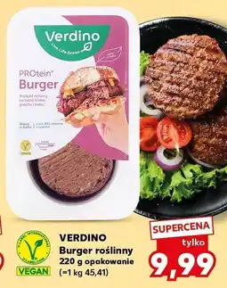 Kaufland Burger roślinny Verdino oferta