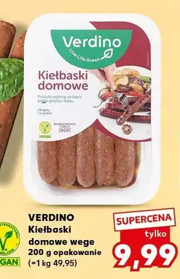 Kaufland Kiełbaski domowe wege Verdino oferta