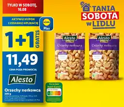 Lidl Orzechy nerkowca Alesto oferta