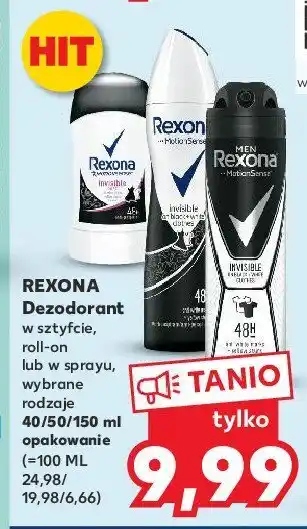 Auchan Dezodorant invisible black &amp; white 1 SZT 150 ML oferta