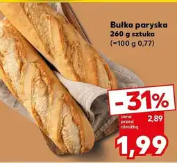 Kaufland Bułka paryska Kaufland oferta
