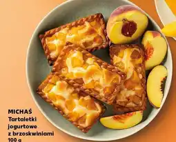 Kaufland Tartaletki jogurtowe z brzoskwiniami Michaś oferta