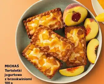 Kaufland Tartaletki jogurtowe z brzoskwiniami Michaś oferta