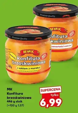 Kaufland Konfitura brzoskwiniowa MK różne rodzaje oferta