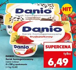 Kaufland Serek homogenizowany Danio różne rodzaje oferta