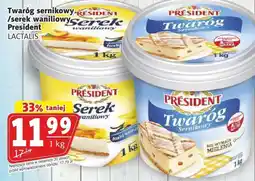 Prim Market Twaróg sernikowy/serek waniliowy President LACTALIS oferta