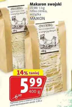 Prim Market Makaron swojski nitka cienka/wstążka MAIKON oferta