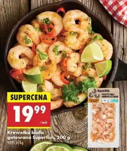 Biedronka Krewetka biała gotowana Superfish, 200 g oferta