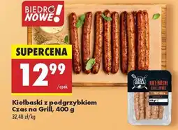 Biedronka Kiełbaski z podgrzybkiem Czas na Grill, 400 g oferta