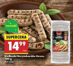 Biedronka Kiełbaski Norymberskie Howe, 300 g oferta