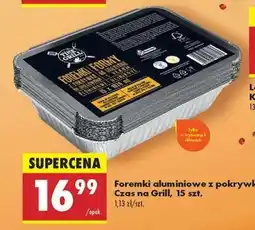 Biedronka Foremki aluminiowe z pokrywką Czas na Grill, 15 szt oferta