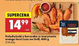 Biedronka Polędwiczki z kurczaka w marynacie mango lassi Czas na Grill 400 g oferta