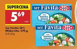 Biedronka Ser Favita 18% Mlekovita, 270 g oferta