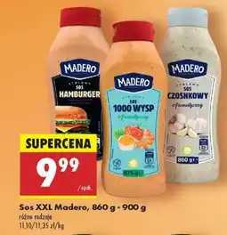 Biedronka Sos XXL Madero, 860 g - 900 g oferta