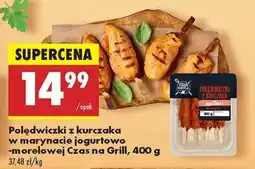 Biedronka Polędwiczki z kurczaka w marynacie jogurtowo morelowej Czas na Grill 400 g oferta