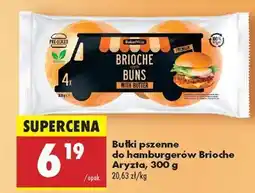 Biedronka Bułki pszenne do hamburgerów Brioche Aryzta, 300 g oferta