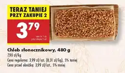 Biedronka Chleb słonecznikowy 480 g oferta